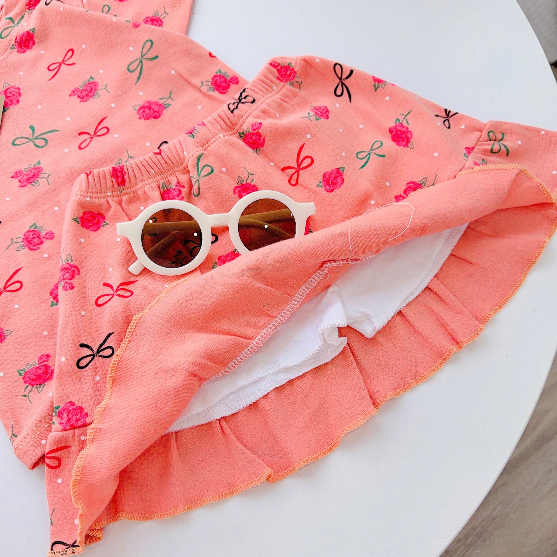 SET SHORT SKIRT MINIMOON CUTE