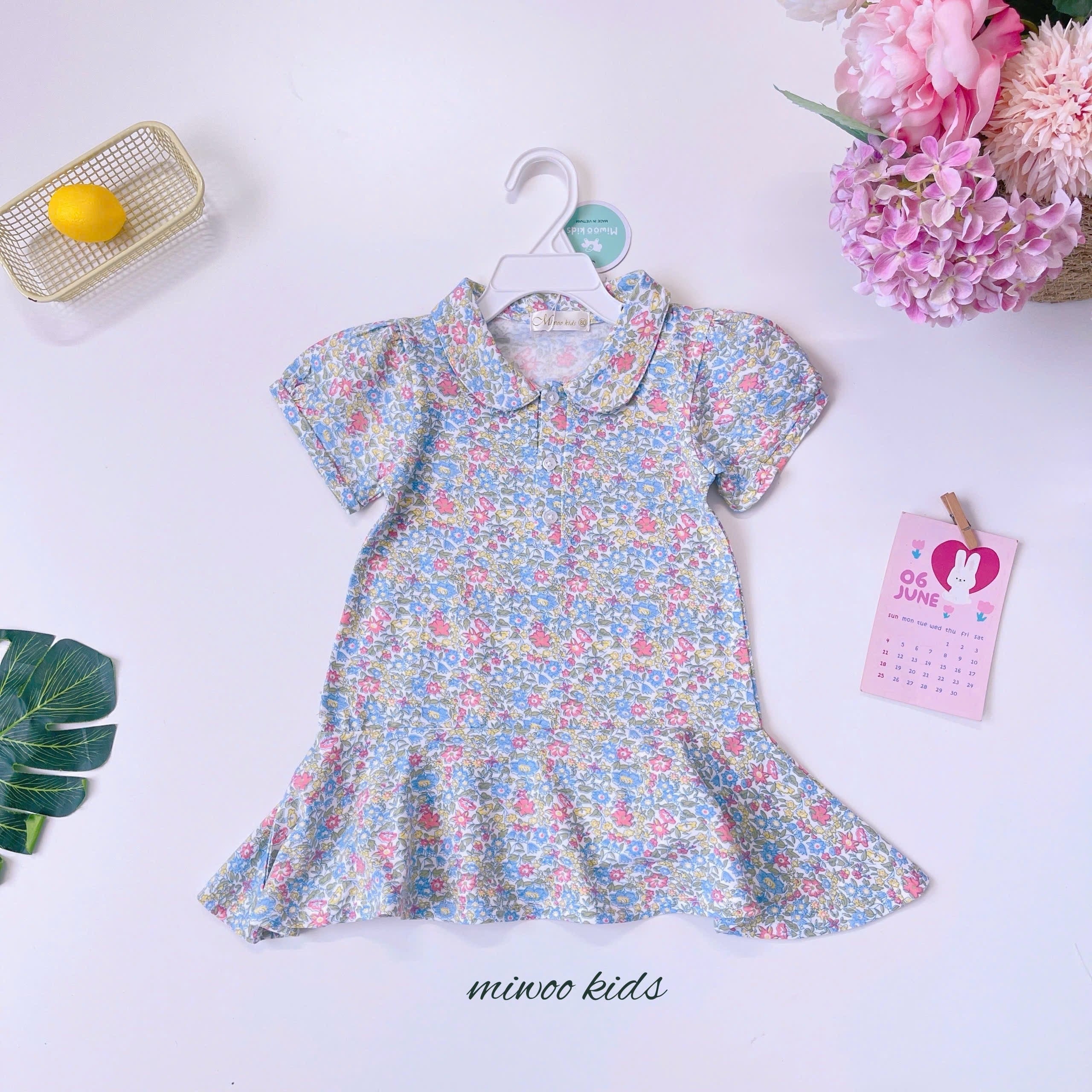 DRESS CUTE LIMITED COTTON COLAR MIWOO