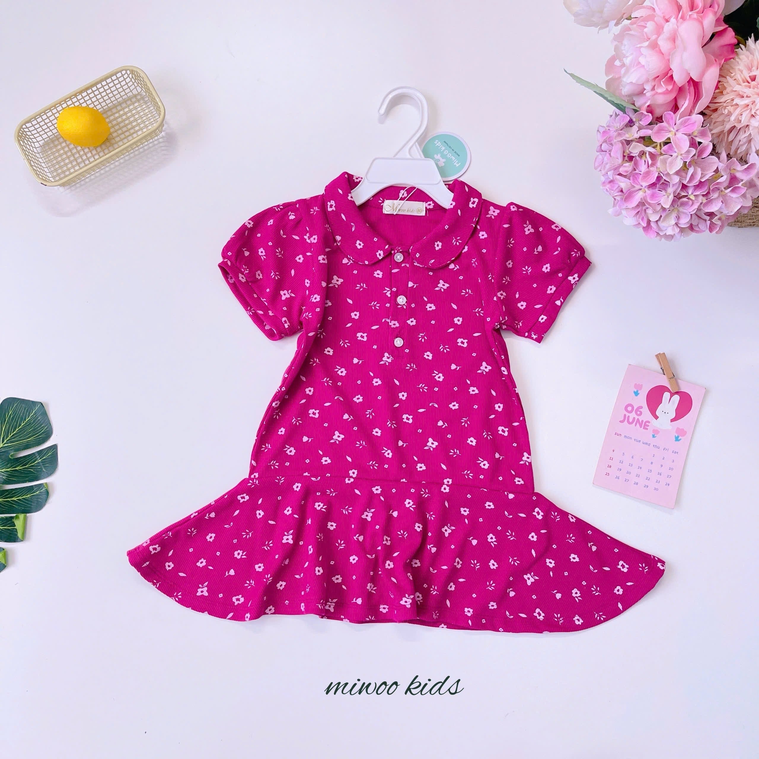 DRESS CUTE LIMITED COTTON COLAR MIWOO