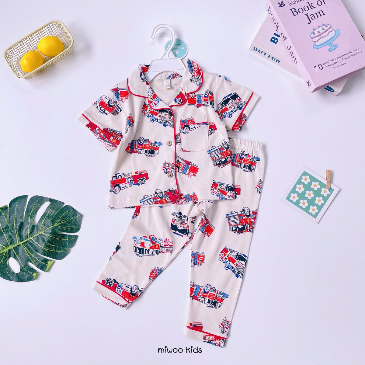 Pyjamas Button Miwoo (small cutting)