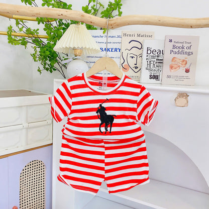 Playset Kuda Kids cotton sulam (cutting snugfit)