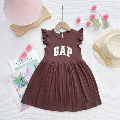 Dress cotton pleated / cotton eyelet sulam V2