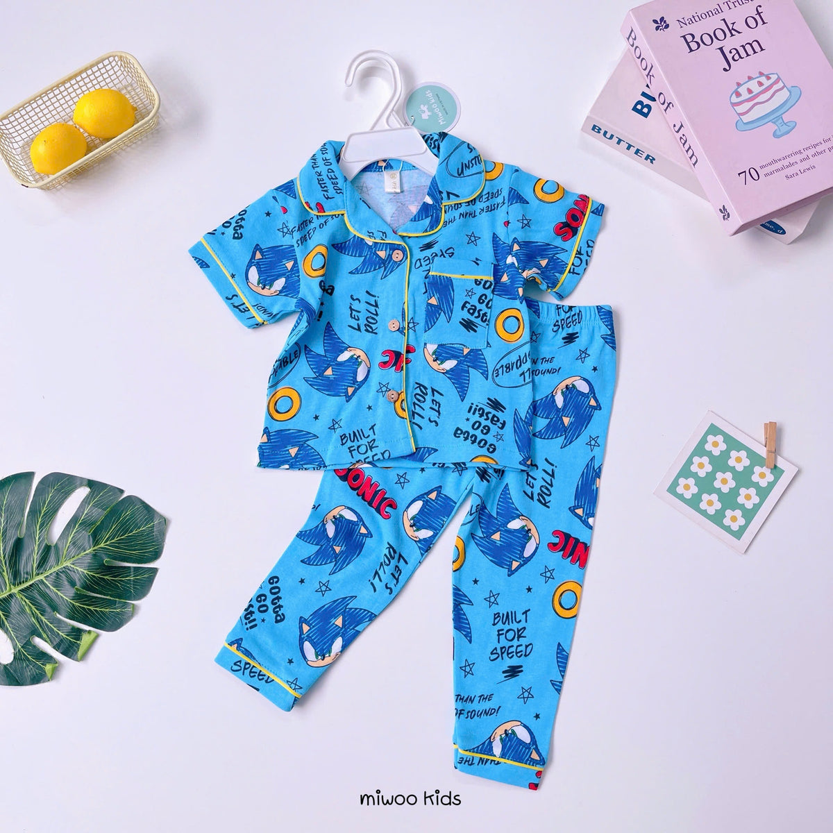 Pyjamas Button Miwoo (small cutting)
