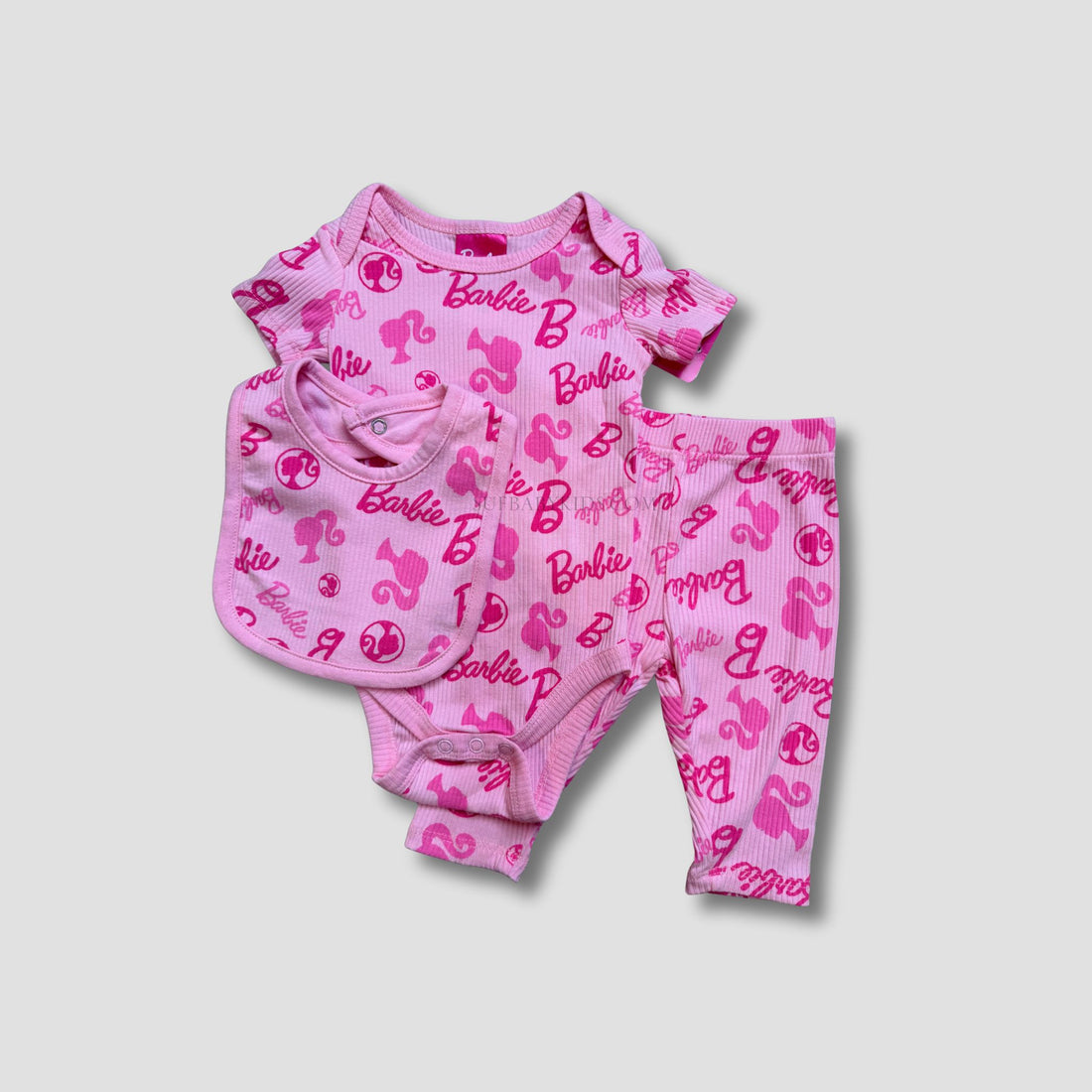 Romper Barbie 3pcs Set