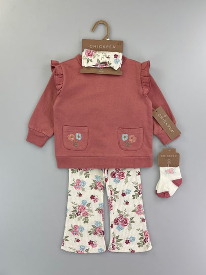 Sweatshirt Set With Sock