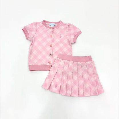 Pre Order Deposit style Jacket skirt pink