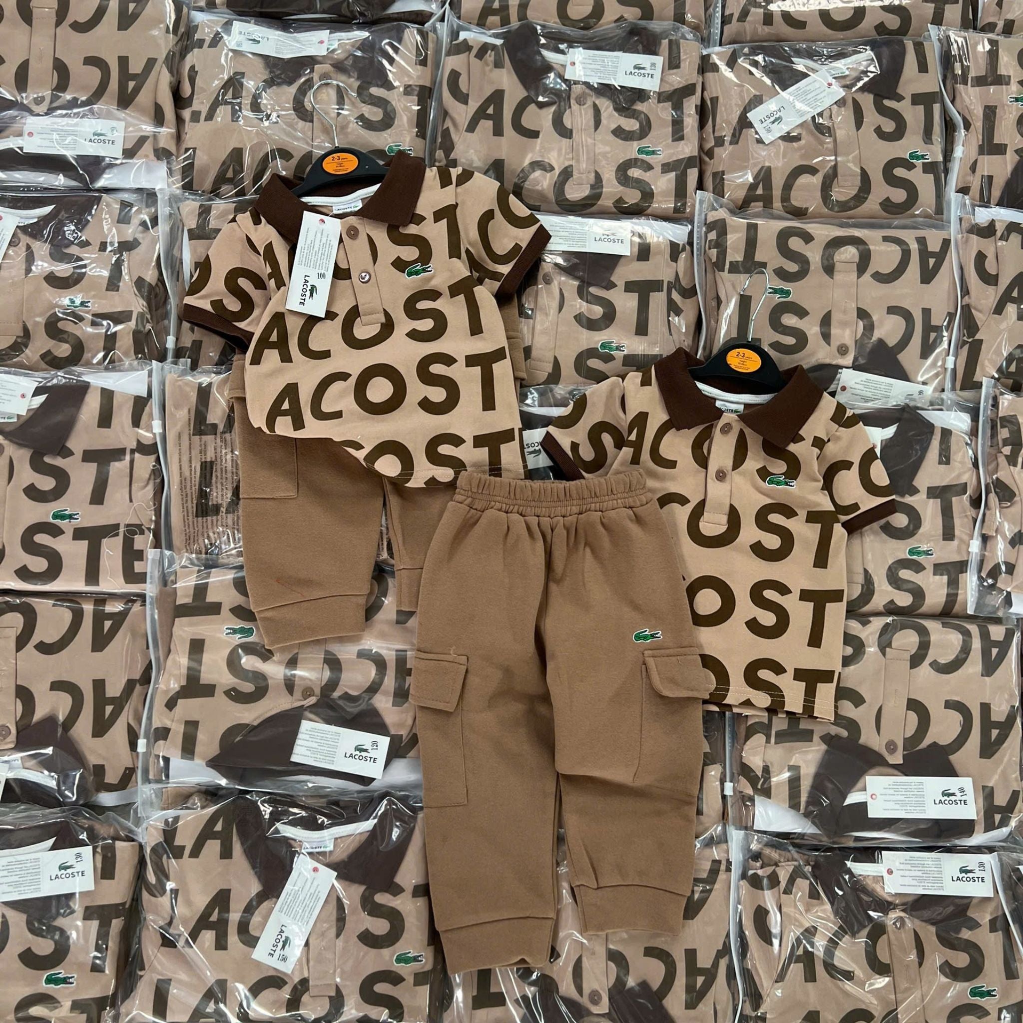 Pre Order Deposit Rm10  Lacoste Brown Set Full Price RM29