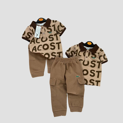 Pre Order Deposit Rm10  Lacoste Brown Set Full Price RM29