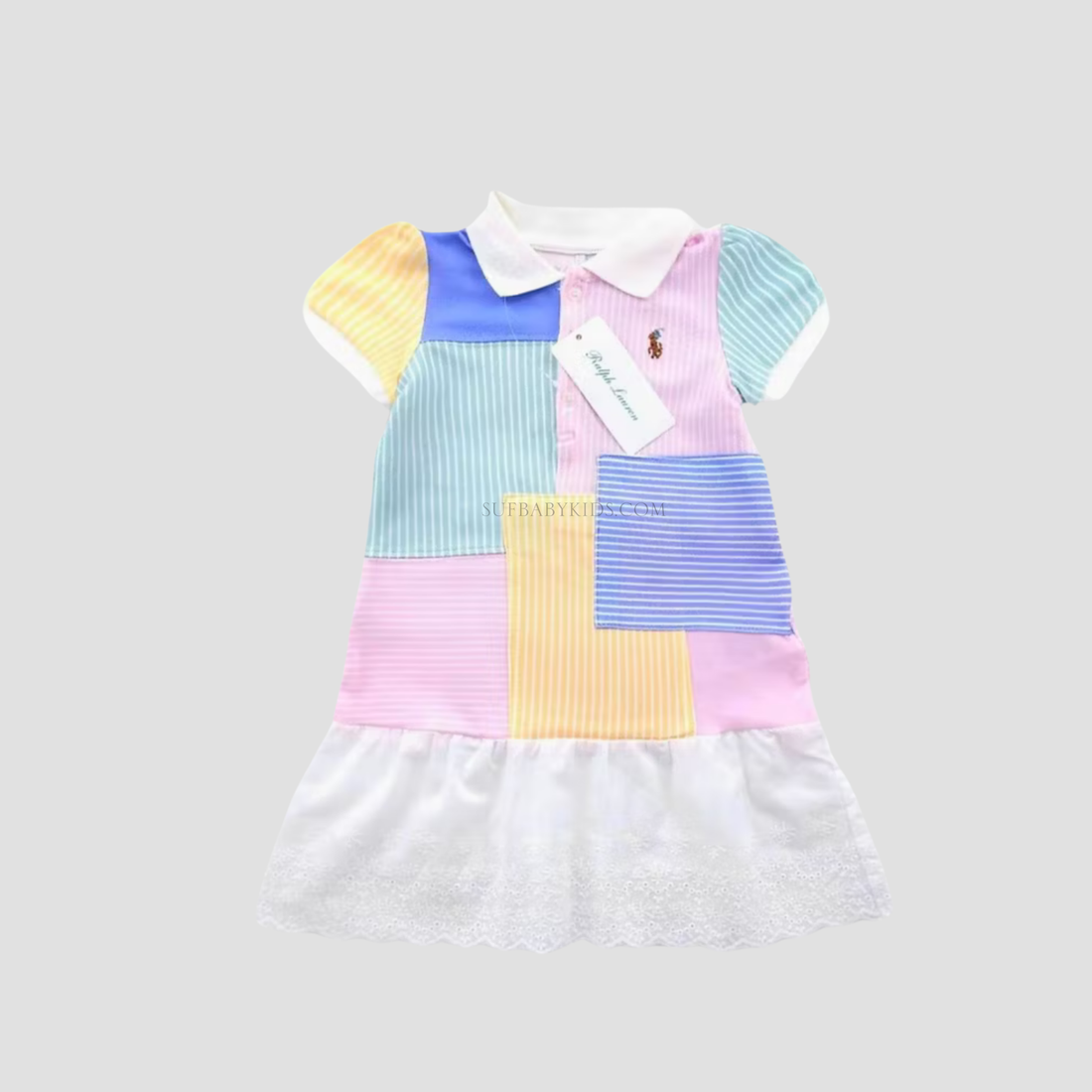 Polo Dress patchwork